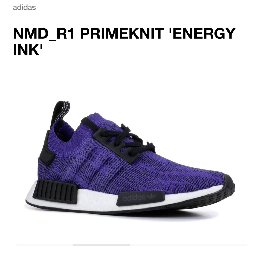 Adidas NMD_R1 PRIMEKNIT 'ENERGY INK' Shoes